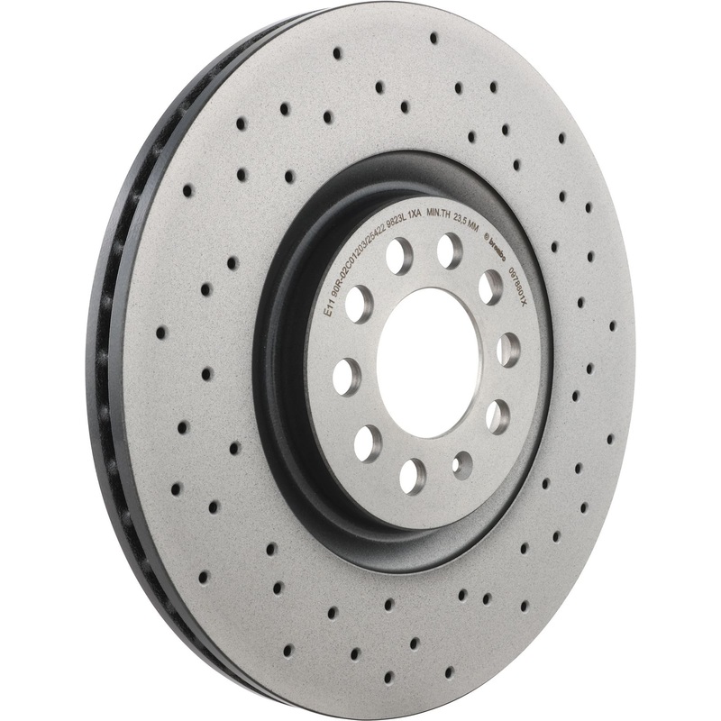 XTRA Drilled Front Disc Brake Rotor – 09.7880.1X