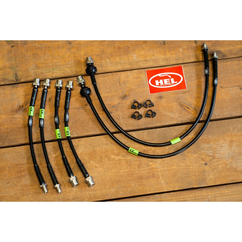 FDF Raceshop – CORVETTE C5 FDF EXTENDED FRONT + REAR BRAKE LINE KIT