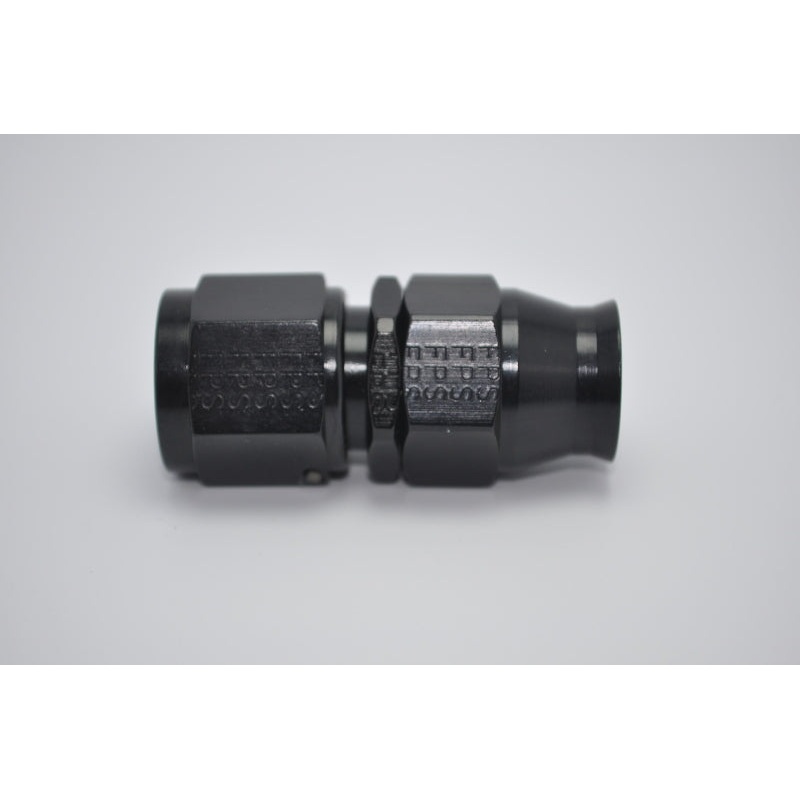 Fragola -8AN Real Street Straight Hose End Black For PTFE Hose