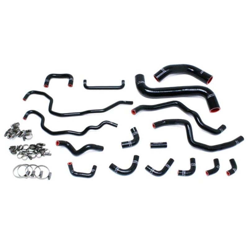 HPS Performance 15-21 STI Full Cooling System Hose Kit Black | 57-1516-BLK