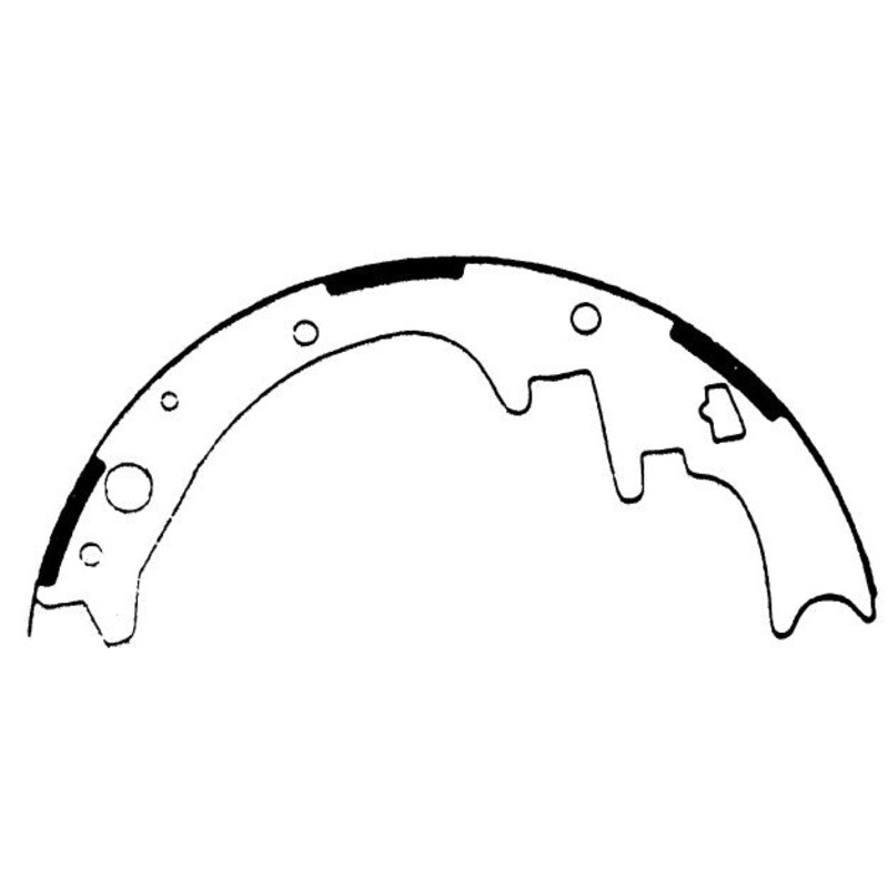 Porterfield Brake Shoes for 1986 DODGE DAKOTA 4WD 10” Rear Shoe