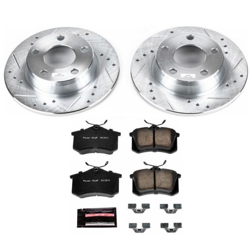 PowerStop Power Stop 98-04 Audi A6 Quattro Rear Z23 Evolution Sport Brake Kit