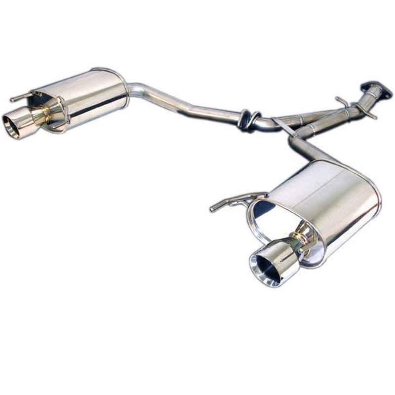 Revel Medallion Touring Dual Muffler Rear Section Exhaust | 2006-2013 Lexus IS250 RWD/AWD (T70113A)