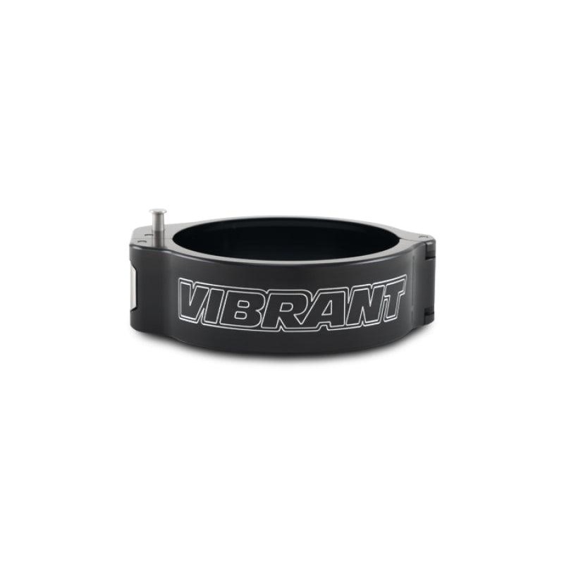 Vibrant 3in O.D. Aluminized HD 2.0 Clamp – Anodized Black (Clamp Only)