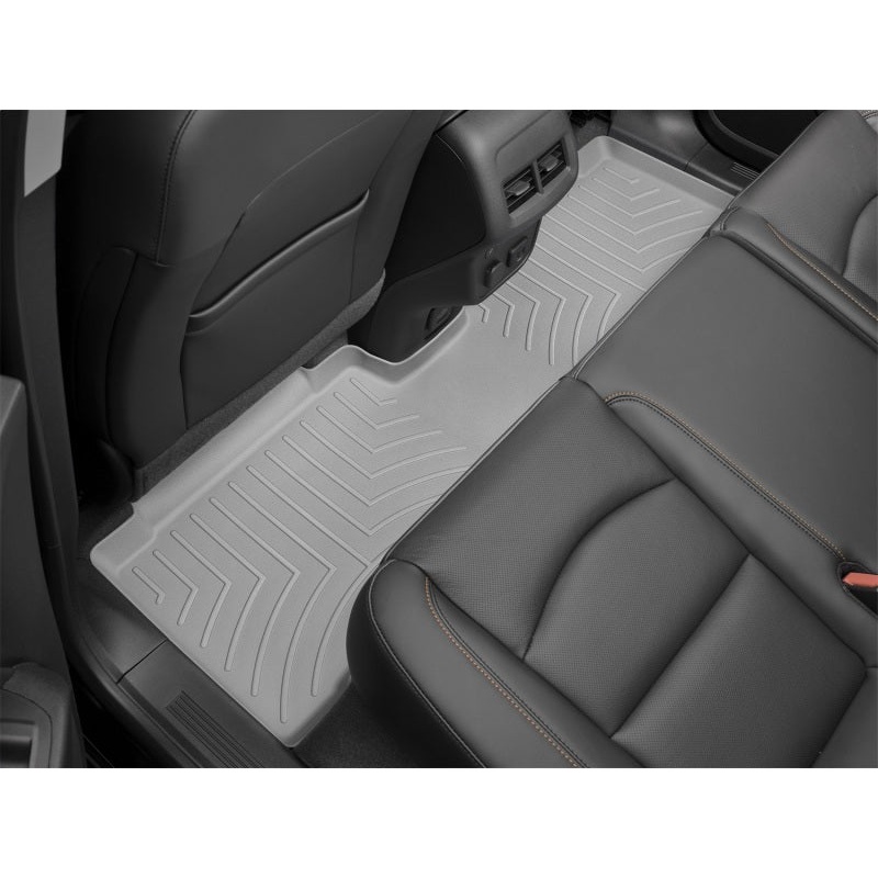 WeatherTech 2016+ Toyota Prius (Works W/1st Row Seat Heat Vents OR W/O) Rear FloorLiner – Grey