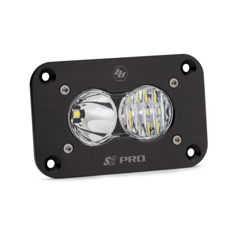 Baja Designs S2 Pro Flush Mount Driving Combo Pattern LED Work Light – Clear