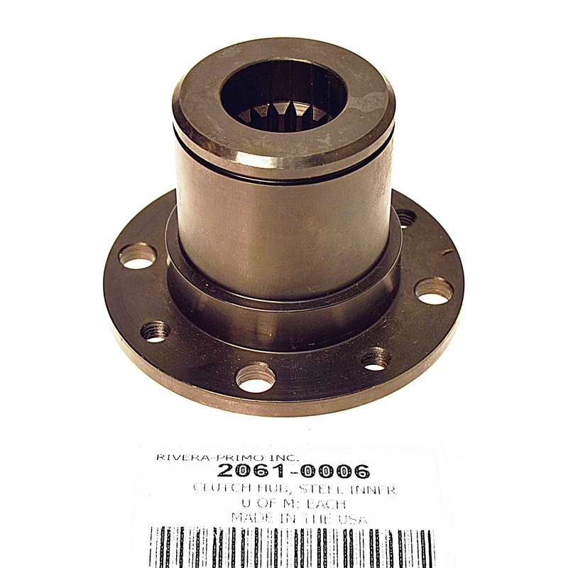 Clutch Hub, Steel Inner for Evo Splined Shaft