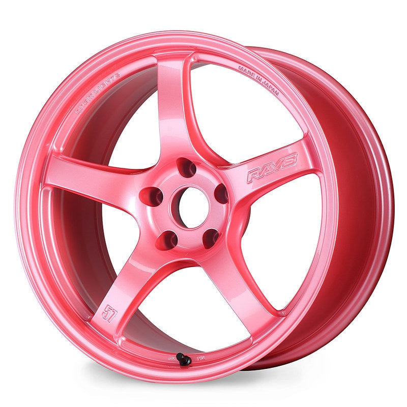 Gram Lights 57CR 18×9.5 +38 5-114.3 Sakura Pink Wheel (Special Order No Cancel)