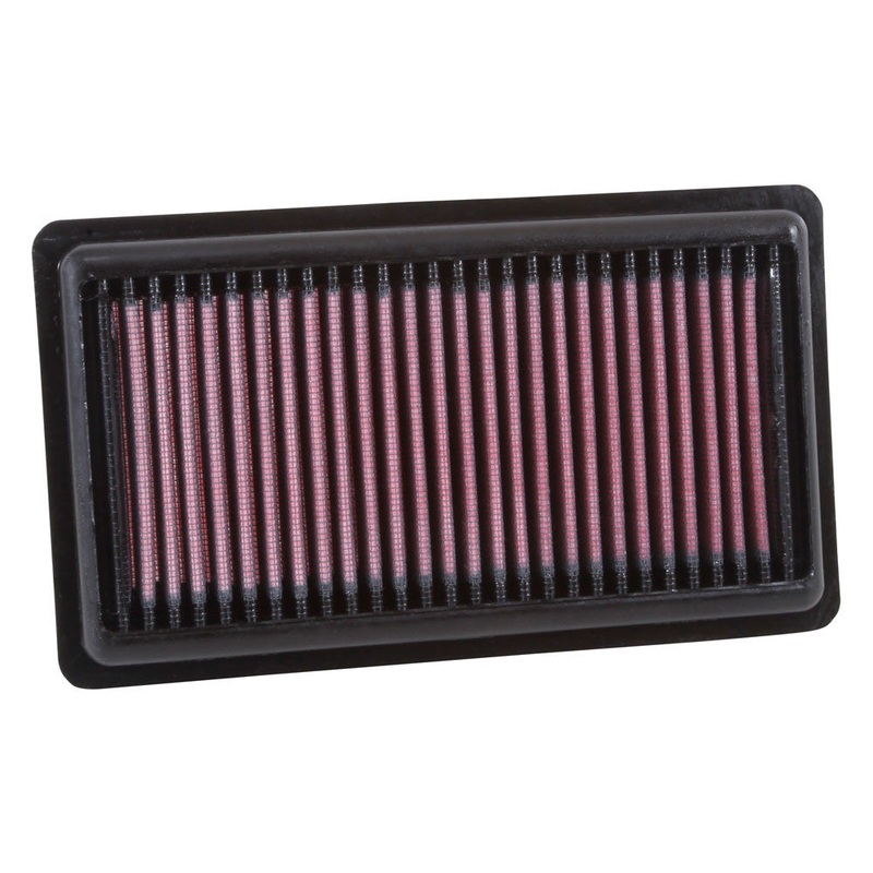 K&N Replacement Air Filter 2011-2019 Fiat 500 / Panda 0.9L / 2013-2020 Alfa Romeo Mito (exc. turbo)