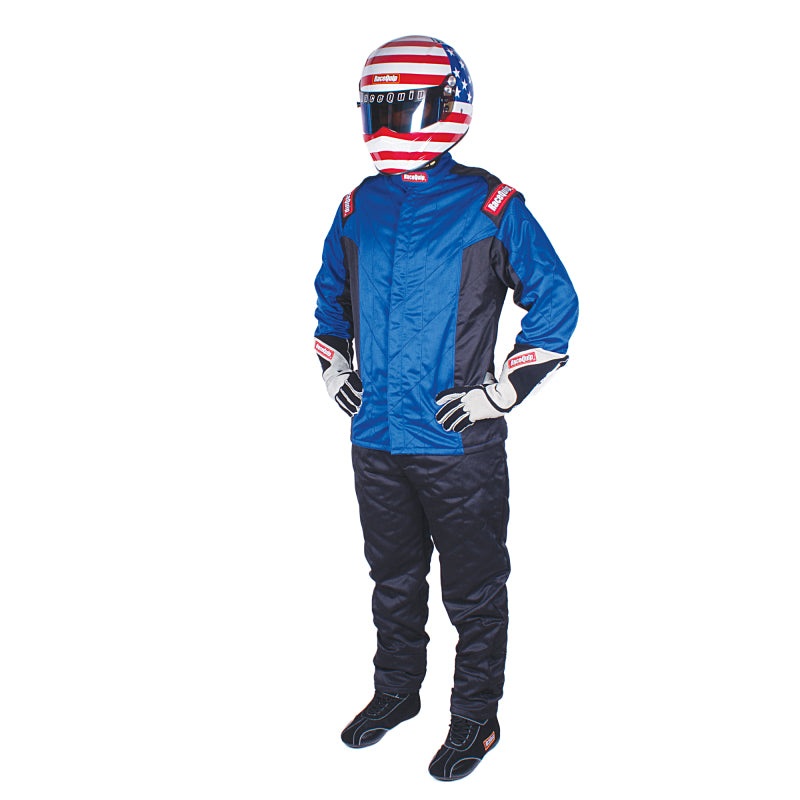 RaceQuip Blue Chevron-5 Jacket SFI-5 – XLG