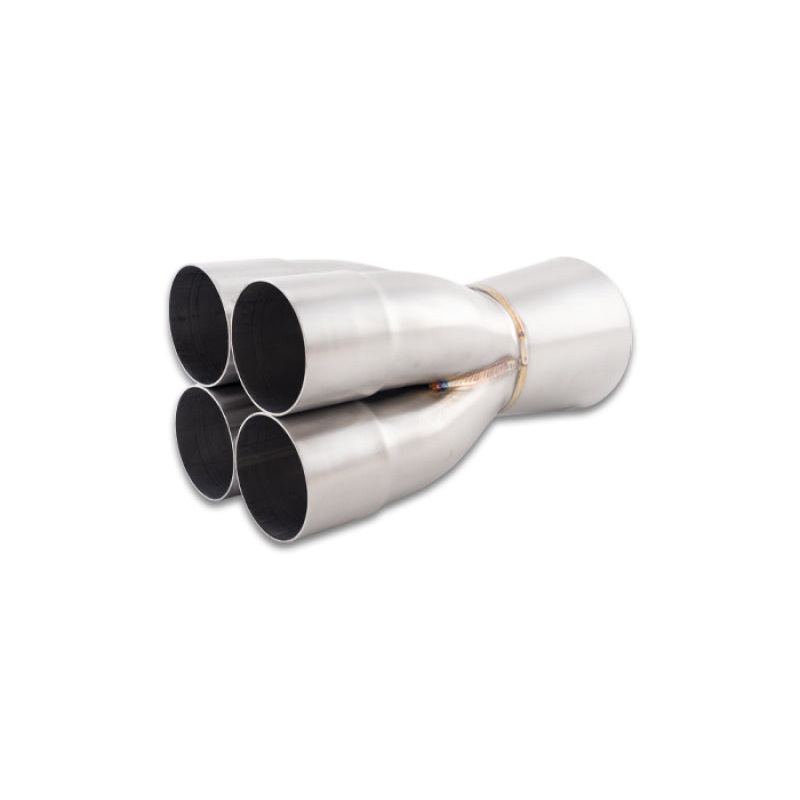 Vibrant 4-1 Merge Collector 2.50in Inlet I.D. Merge O.D. – 4.00in Outlet O.D. – 4.50in