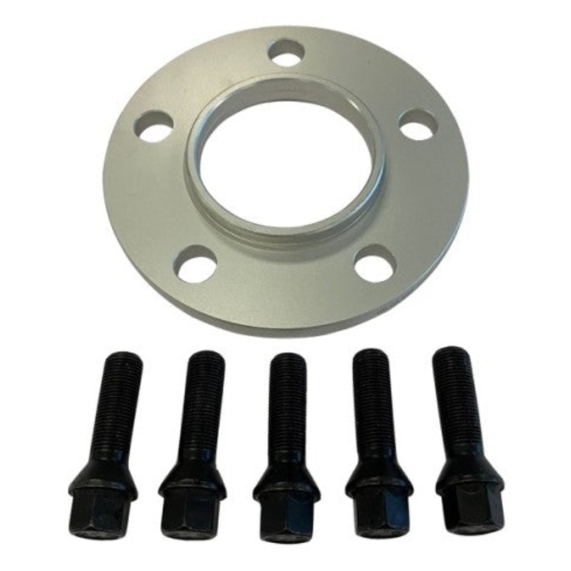 BBS 10mm Spacer Kit BMW 5×120 CB 72.5 – (1 Spacer & 5 Black Lug Bolts)