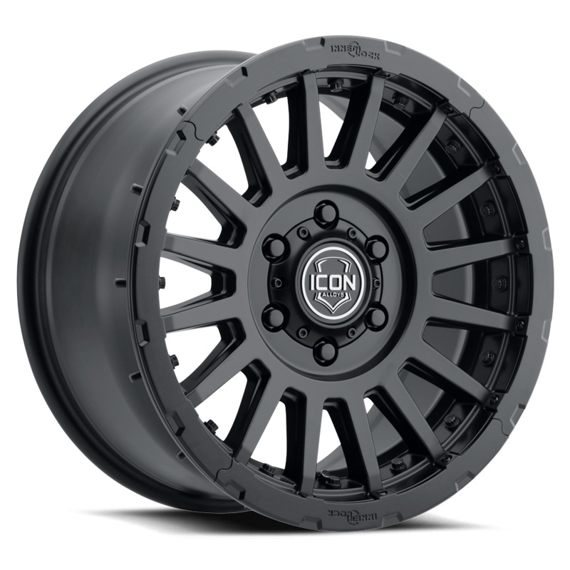 ICON Alloys Recon Pro 17″ 8×170 Satin Black