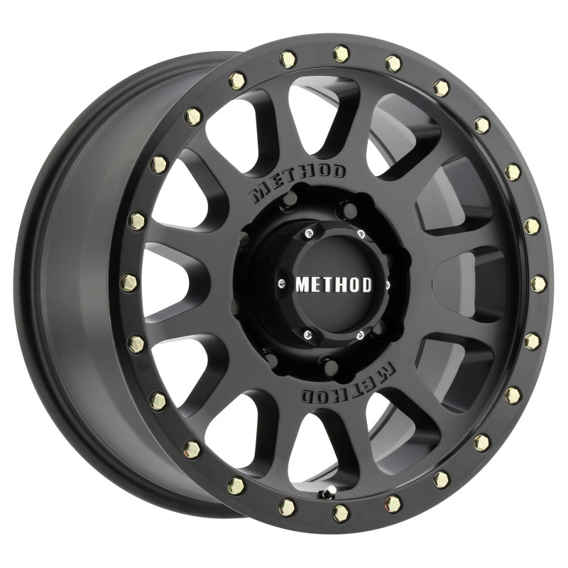 Method MR305 NV HD 18×9 +18mm Offset 8×180 130.81mm CB Matte Black Wheel