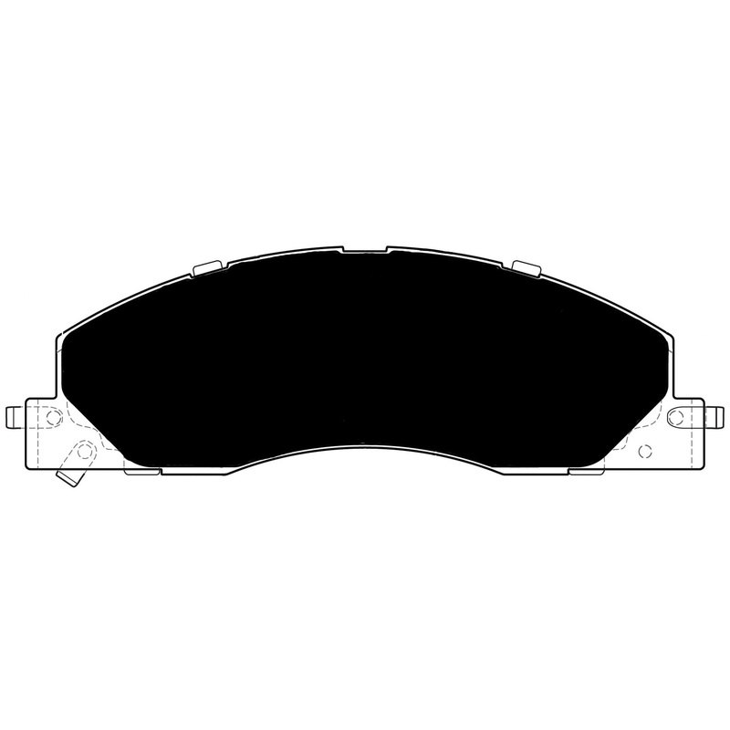 Porterfield Brake Pads for 2017 DODGE RAM 3500 4WD