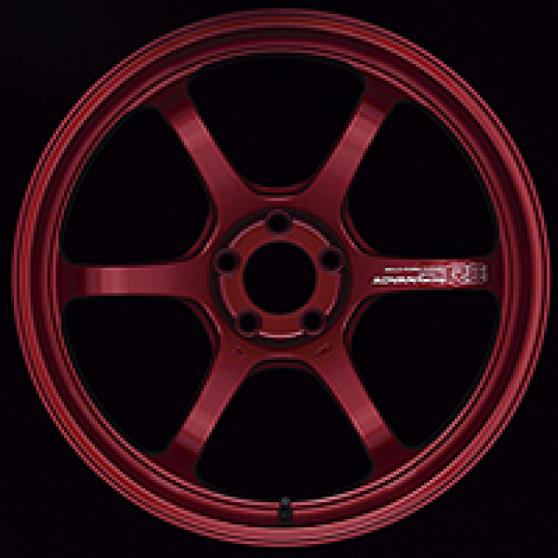 Advan R6 20×11 +5mm 5-114.3 Racing Candy Red Wheel