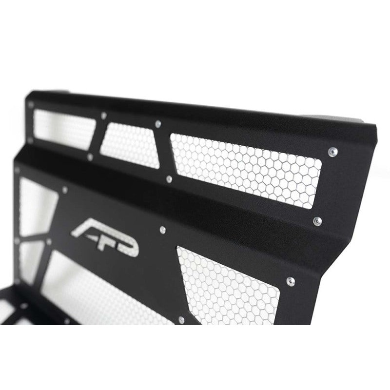 Agency Power 14-18 Polaris RZR XP 1000/XP Turbo Vented Engine Cover – Matte Black/Raw Alum. Mesh