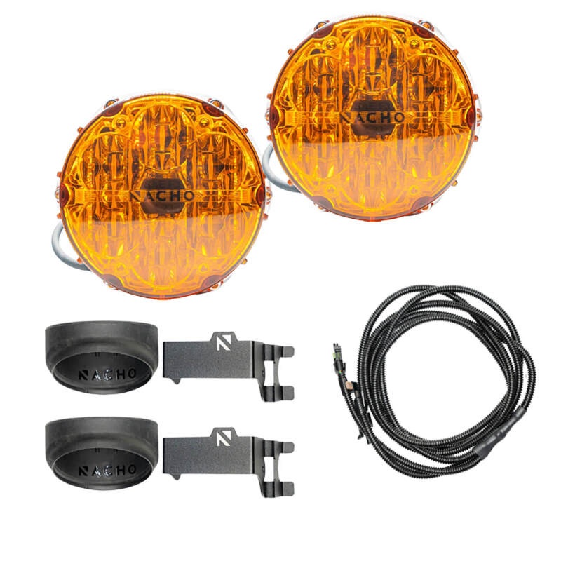 ARB Nacho Toyota SAE Only Plug N Play Fog Light Kit – Amber