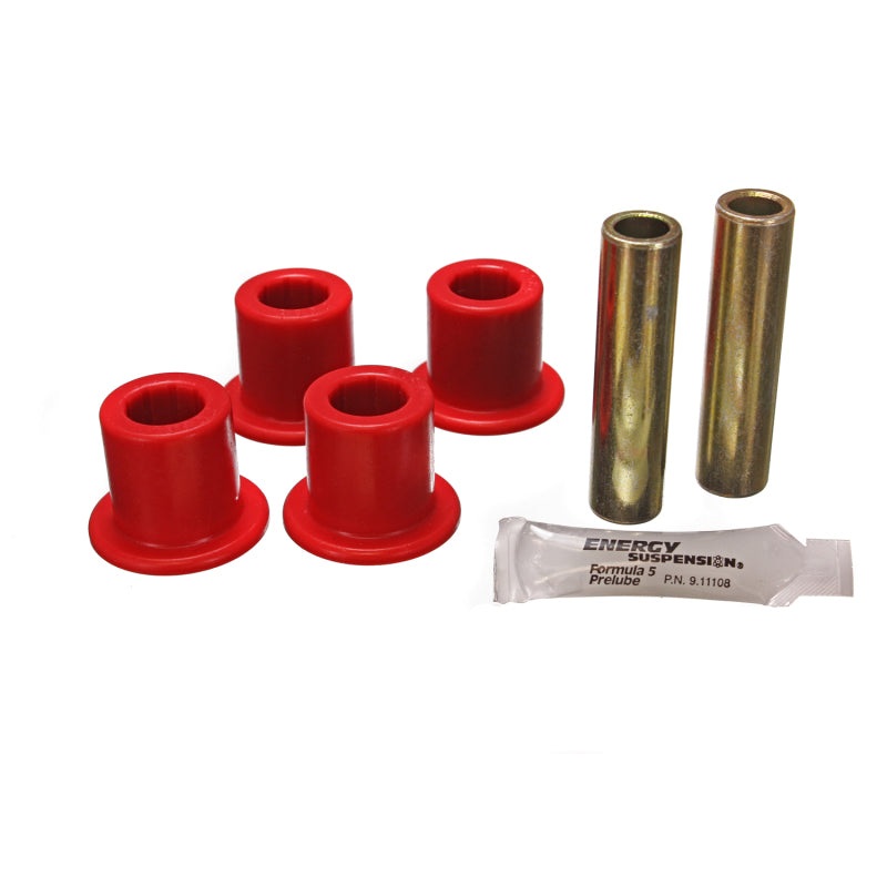 Energy Suspension Jeep Frame Shackle Bushing Set – Red