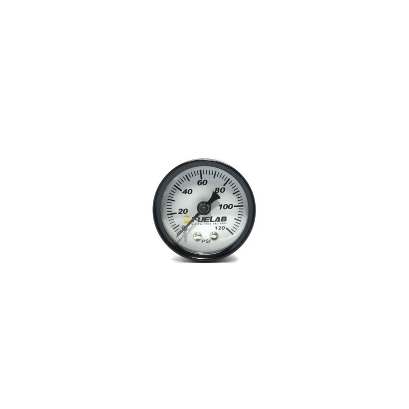 Fuelab 1.5in Fuel Pressure Gauge – EFI – Range 0-120 PSI