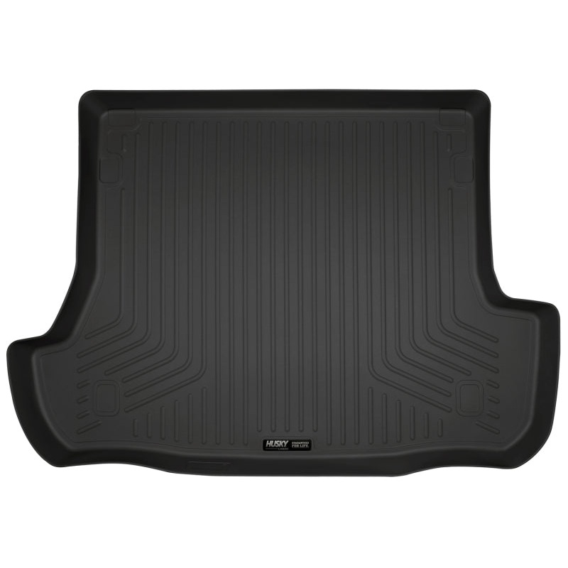 Husky Liners 10-12 Toyota 4Runner WeatherBeater Black Rear Cargo Liner (Folded 3rd Row)