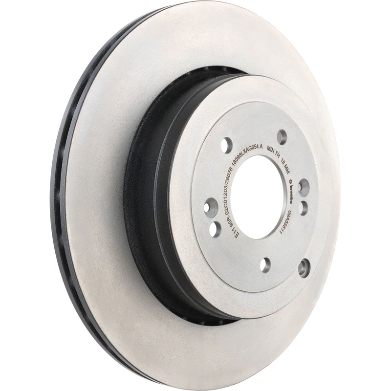 PRIME UV Coated Rear Disc Brake Rotor – 09.A555.11