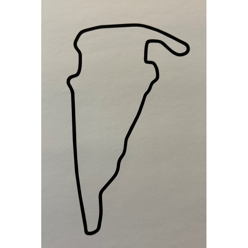 VIR Full Course , 4″ Decal Black