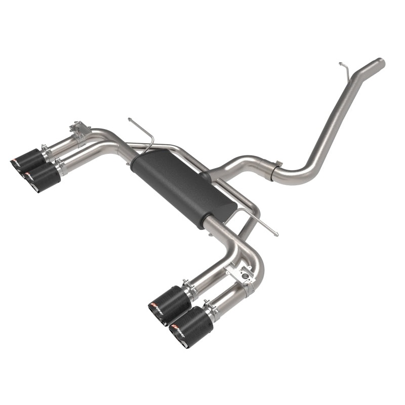 aFe MACHForce XP 3in-2.5in 304SS Exhaust Cat-Back 15-20 Audi S3 L4-2.0L (t) – Carbon Tips