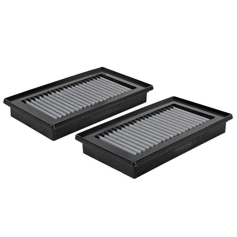 aFe Magnum FLOW Pro DRY S OE Replacement Filter Pair Infiniti Q50 V6 3.5L/3.7L 2014-2019 | 31-10273-MA
