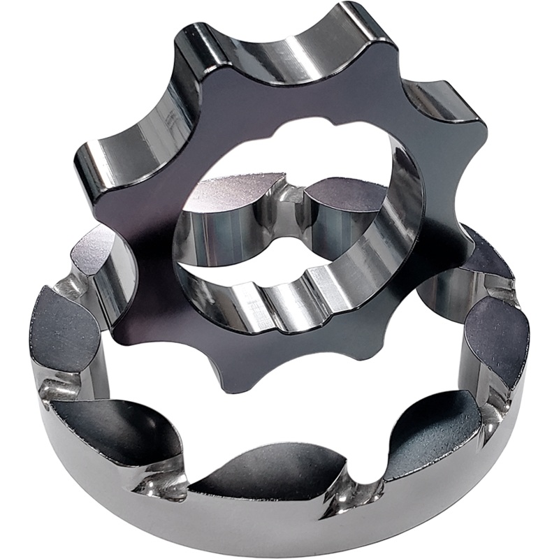 Boundary 2011+ Ford Coyote Mustang/GT350 Billet Black Oil Pump Gear – Vane Ported MartenWear Treated