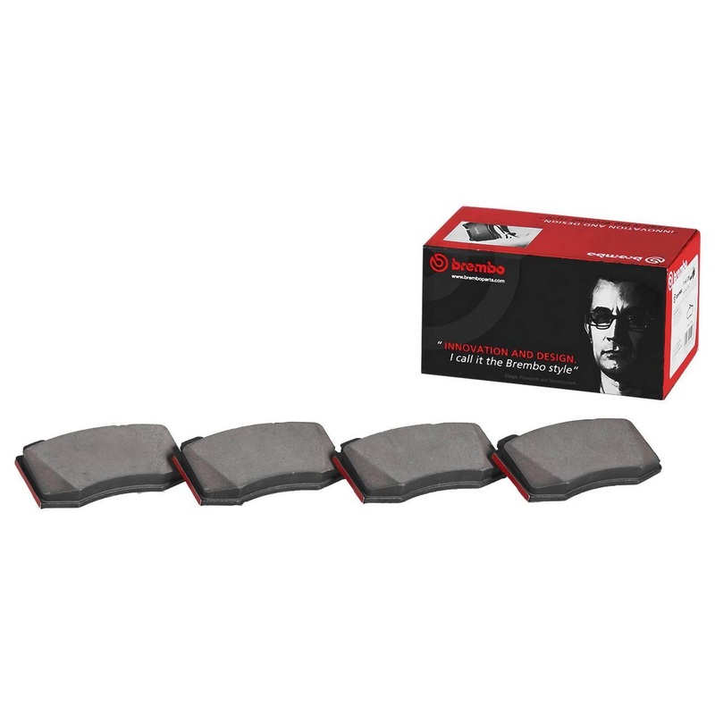 Brembo 03-06 Mercedes-Benz CL500 Premium NAO Ceramic OE Equivalent Pad – Rear