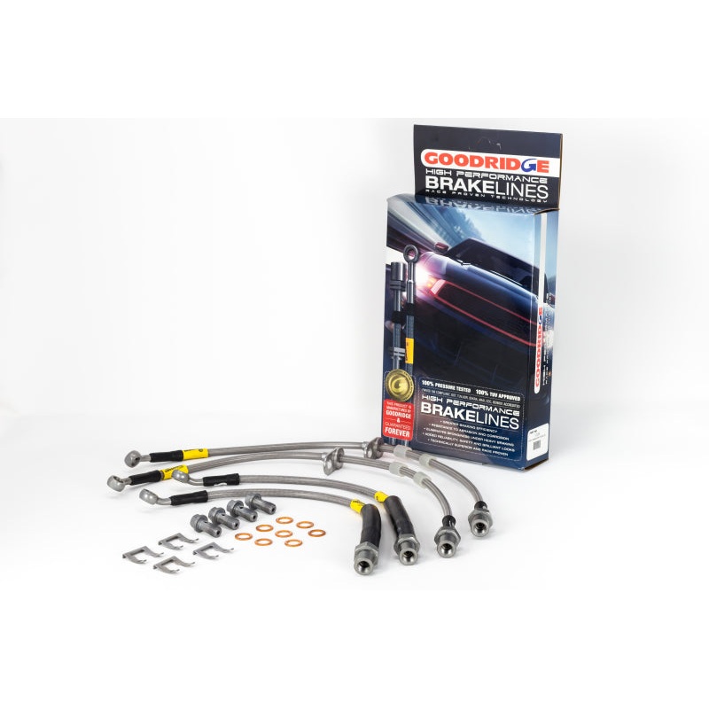 Goodridge 16-20 Chevrolet Camaro ZL1/SS (Models w/Brembo Calipers / Excl 1LE Pkg) SS Brake Line Kit