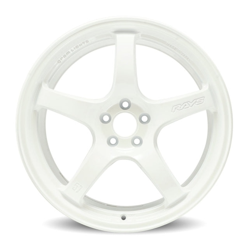 Gram Lights 57CR Wheel – 18×9.5 +38 | 5×120 | Ceramic Pearl White