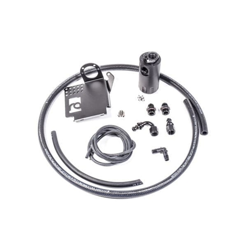 RADIUM ENGINEERING DUAL CATCH CAN KIT, S2000, ALL RHD AND 06-09 LHD, FLUID LOCK