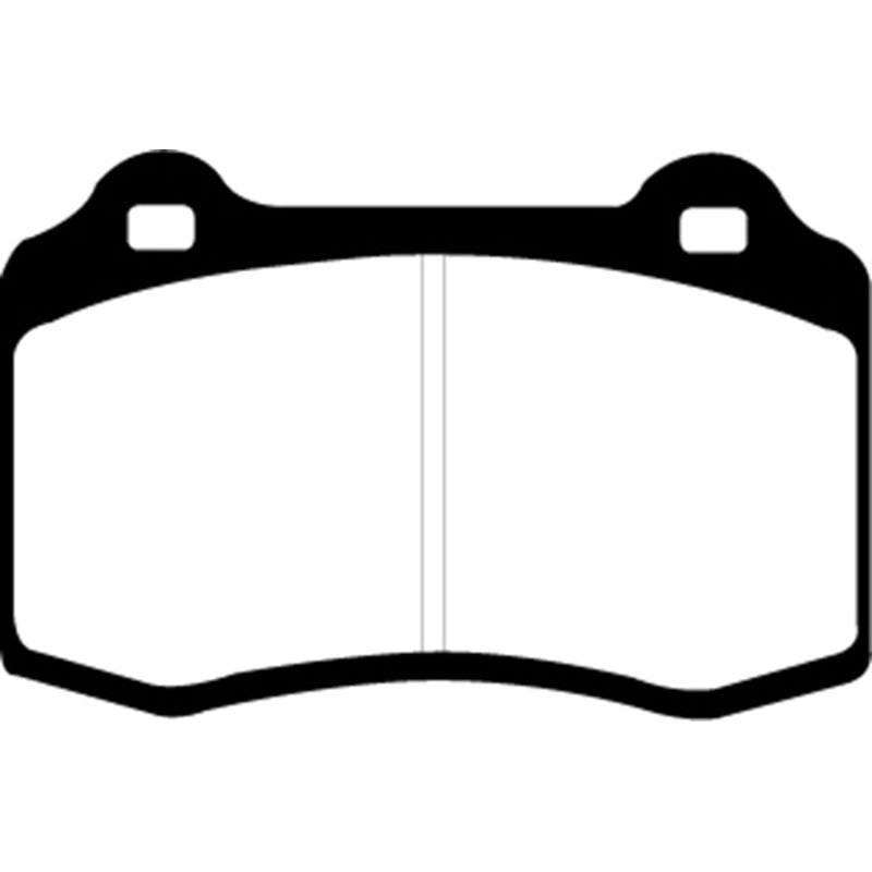 EBC 96-00 Lotus Esprit Turbo 2.0 Turbo GT3 Redstuff Front Brake Pads