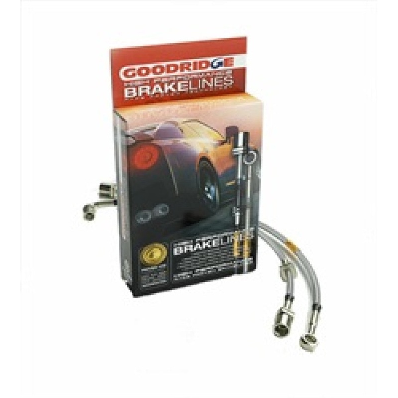 Goodridge 10/87-92 Audi (Quattro from Chassis Code 8AL030001) SS Brake Lines