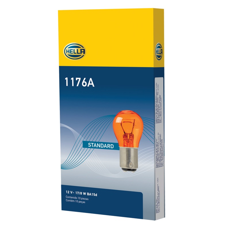 Hella BULB 1176A 12V 16/8W BA15d S8 – Min Qty 10 (211656701)