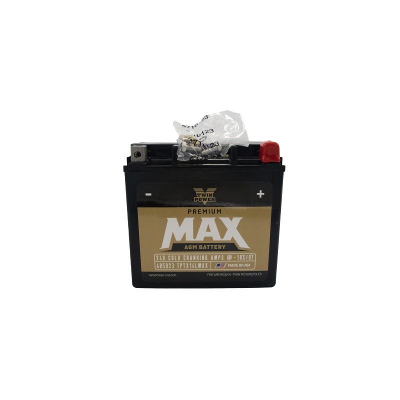 Twin Power GYZ-16HL Premium MAX Battery Replaces H-D 65958-04 Made in USA