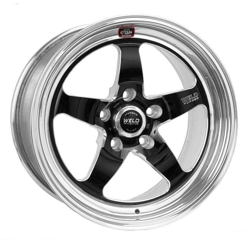 Weld S71 18×7 / 5x115mm BP / 4.1in. BS Black Wheel (High Pad) – Non-Beadlock