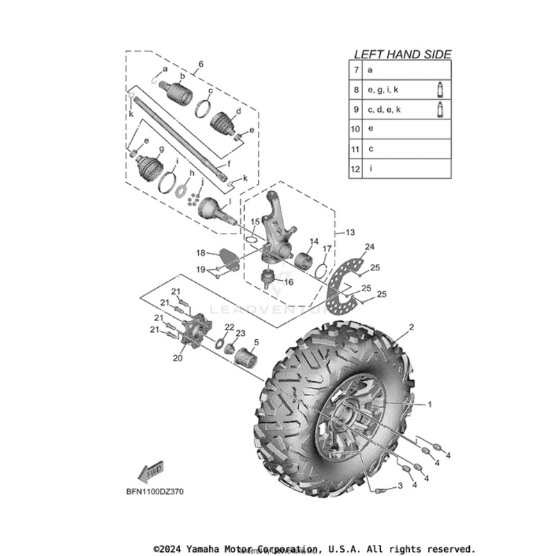 Wheel Ring by Yamaha