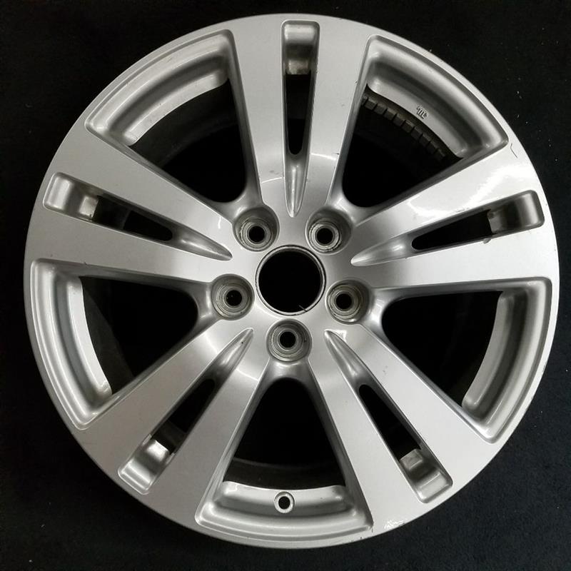 18″ PILOT 16-18 18×8 alloy 5 double spoke factory installed face pockets Original OEM Wheel Rim