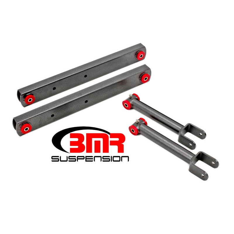 BMR 64-67 A-Body Non-Adj. Rear Suspension Kit – Black Hammertone