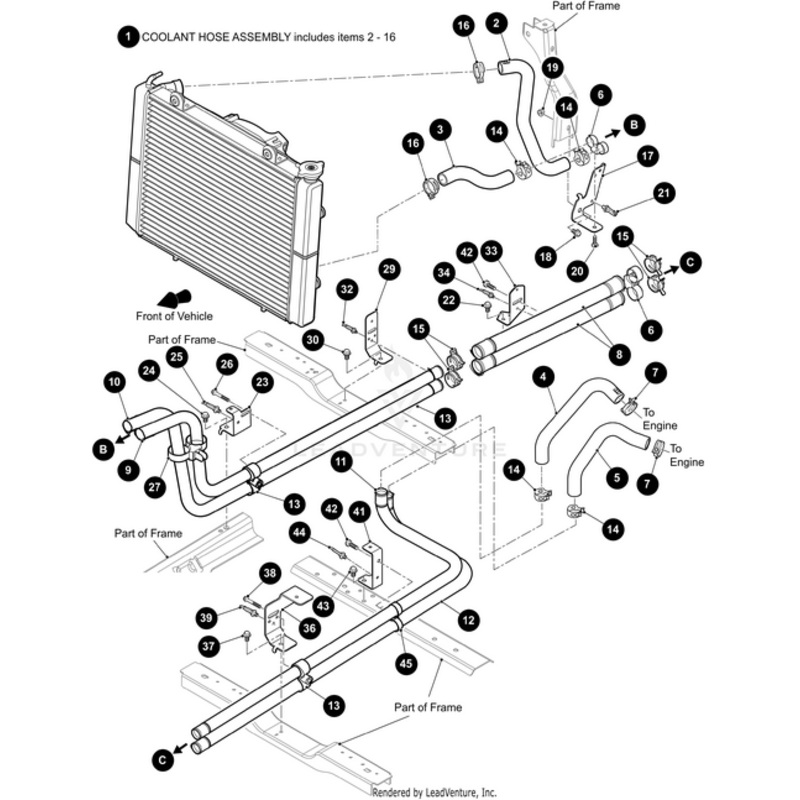 Mid Size Mount Rear Routing Bracket Black by Arctic Cat