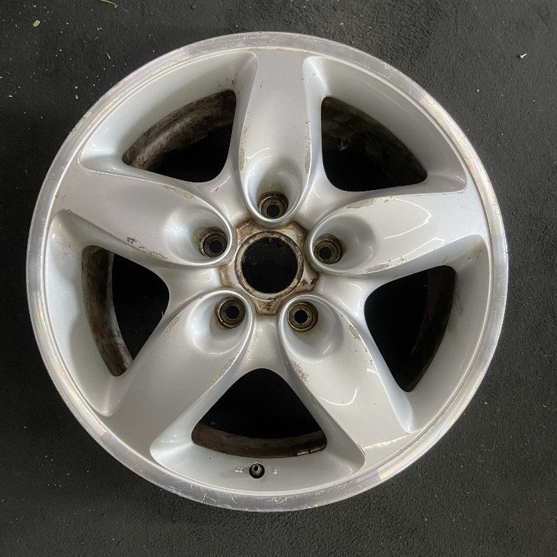 18″ PORSCHE CAYENNE 03 18×8 5 solid spokes Turbo Original OEM Wheel Rim