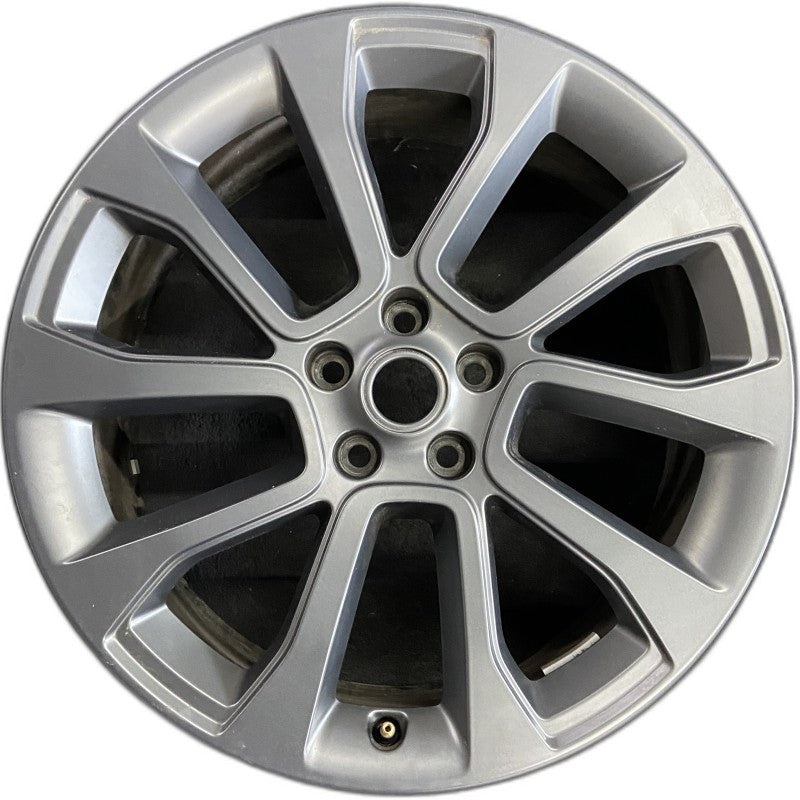 21″ RANGE ROVER SPORT 23-24 21×8.5 alloy 5 V spoke dark gray Original OEM Wheel Rim