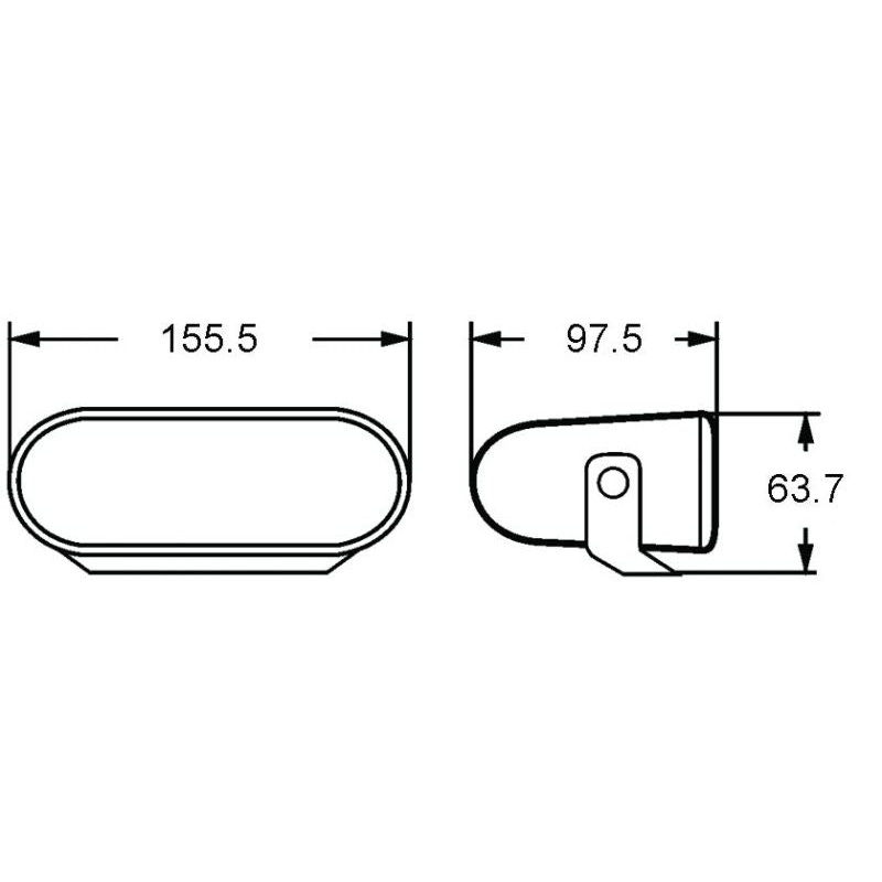 Hella FF75 Series H7 12V/55W Hallogen Fog Lamp Kit