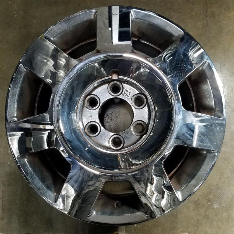 18″ NAVIGATOR 05-06 18×8″ 7 spoke alum chrome plated ID 5L74-1007-AA Original OEM Wheel Rim