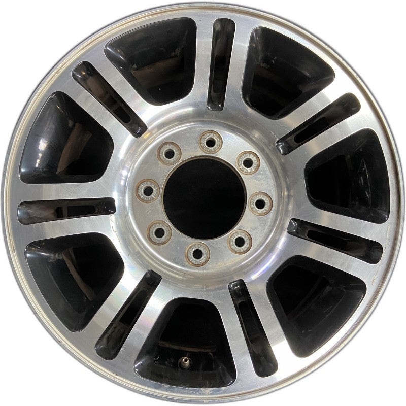 20″ FORD F250SD PICKUP 13-16 20×8 aluminum TPMS 14 spoke 7 open splits black openings Original OEM Wheel Rim
