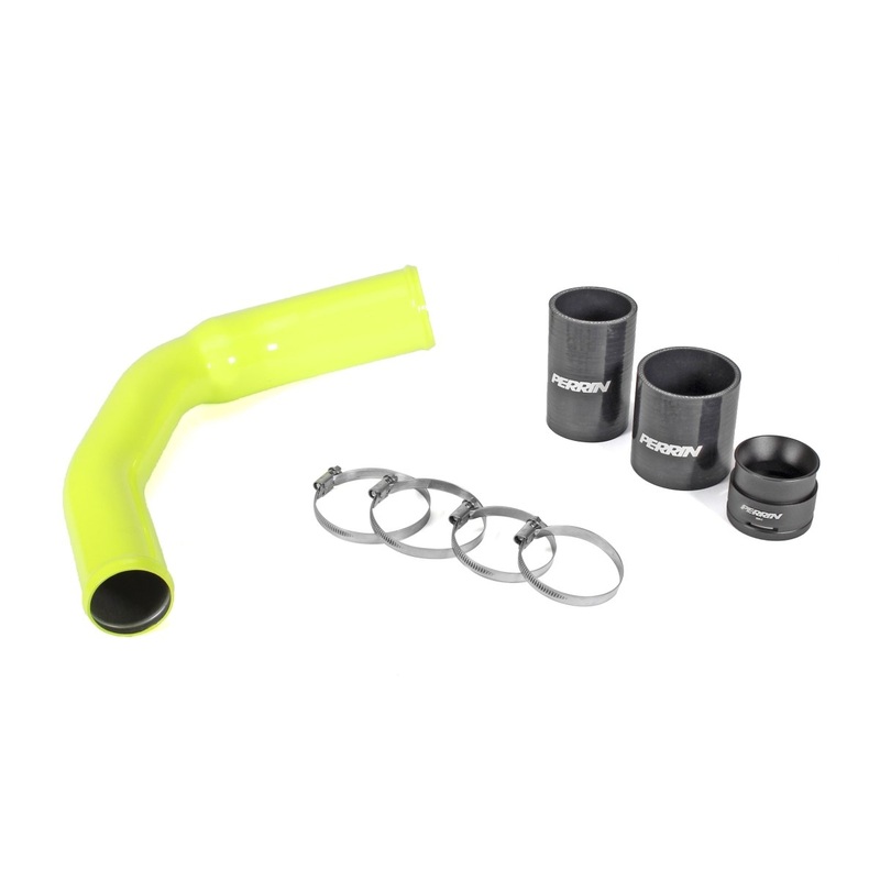 Perrin [22-25 WRX] Charge Pipe – Neon Yellow | PSP-ITR-201NY