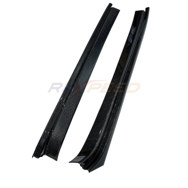 Rexpeed 2020+ Supra GR Carbon Fiber Door Sill Plate | Gloss | TS75